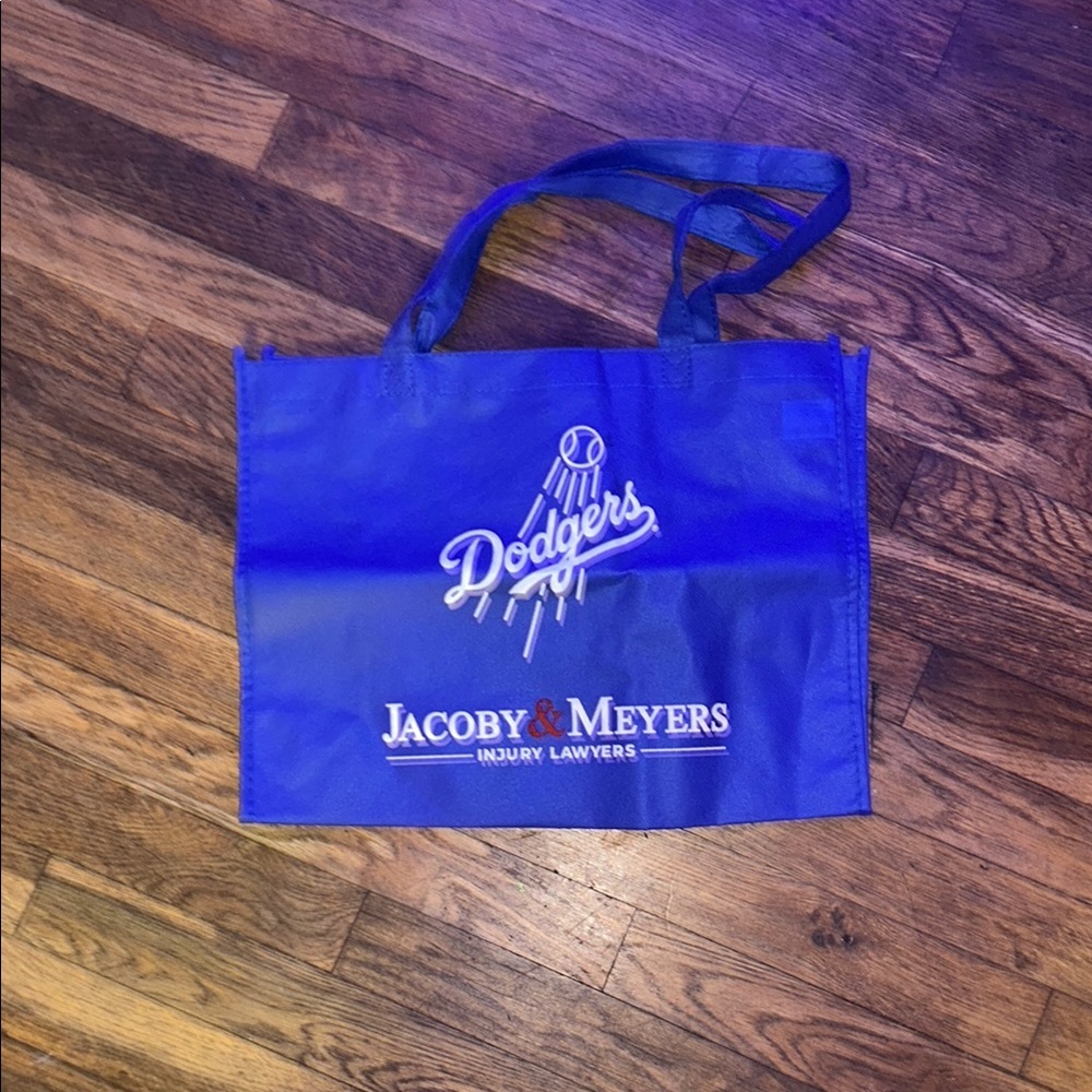 Dodgers Blue Tote Bag